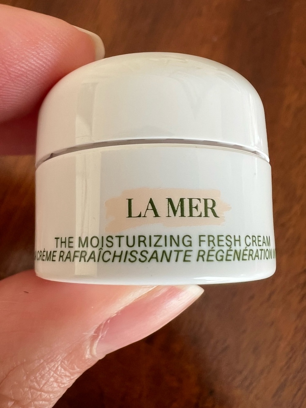 LA MER The Moisturizing Fresh Cre am 5ml mini